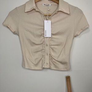 Reformation Bentley Knit Top